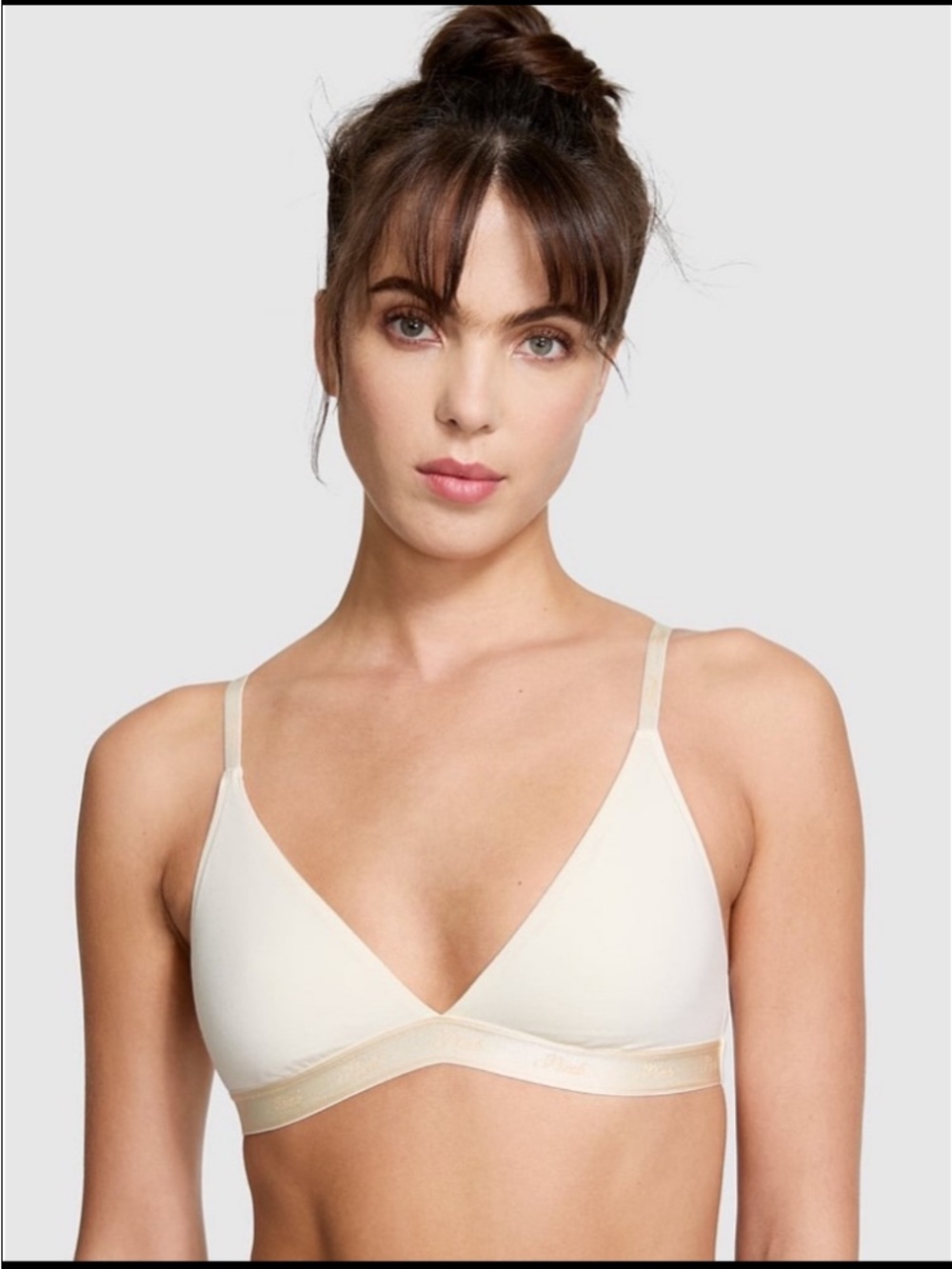 🩷VS Pink unlined bralette limited edition Pink Friday exclusive sz L-DD NWT